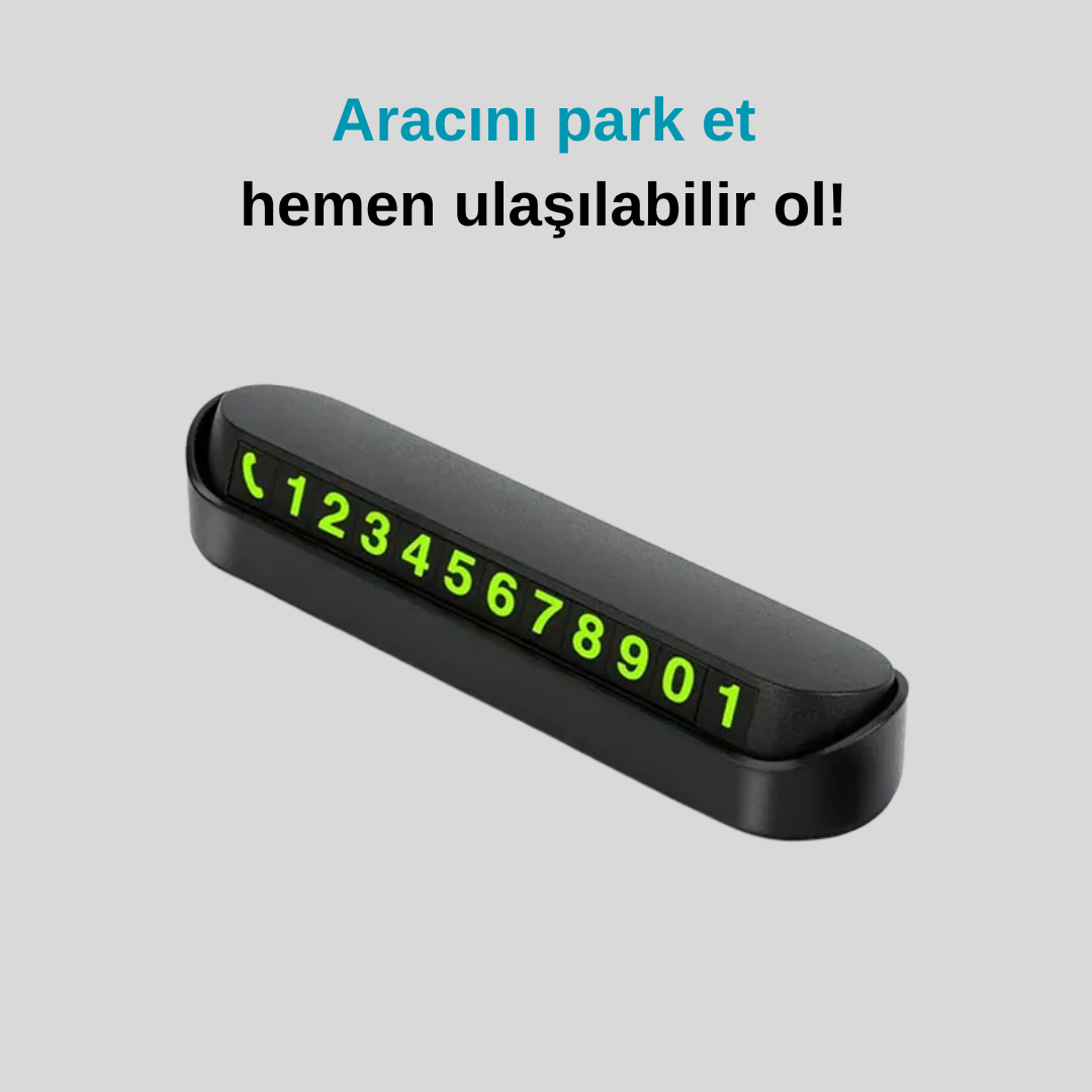 Araç Fosforlu Numaratör Aç-Kapa