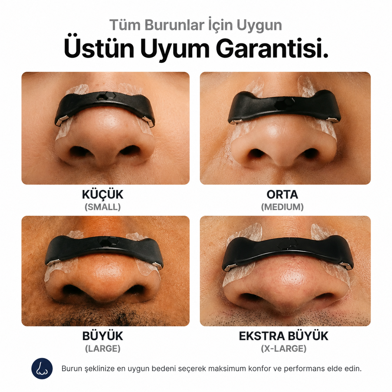 Elimest Manyetik Burun Bandı Seti 30'lu