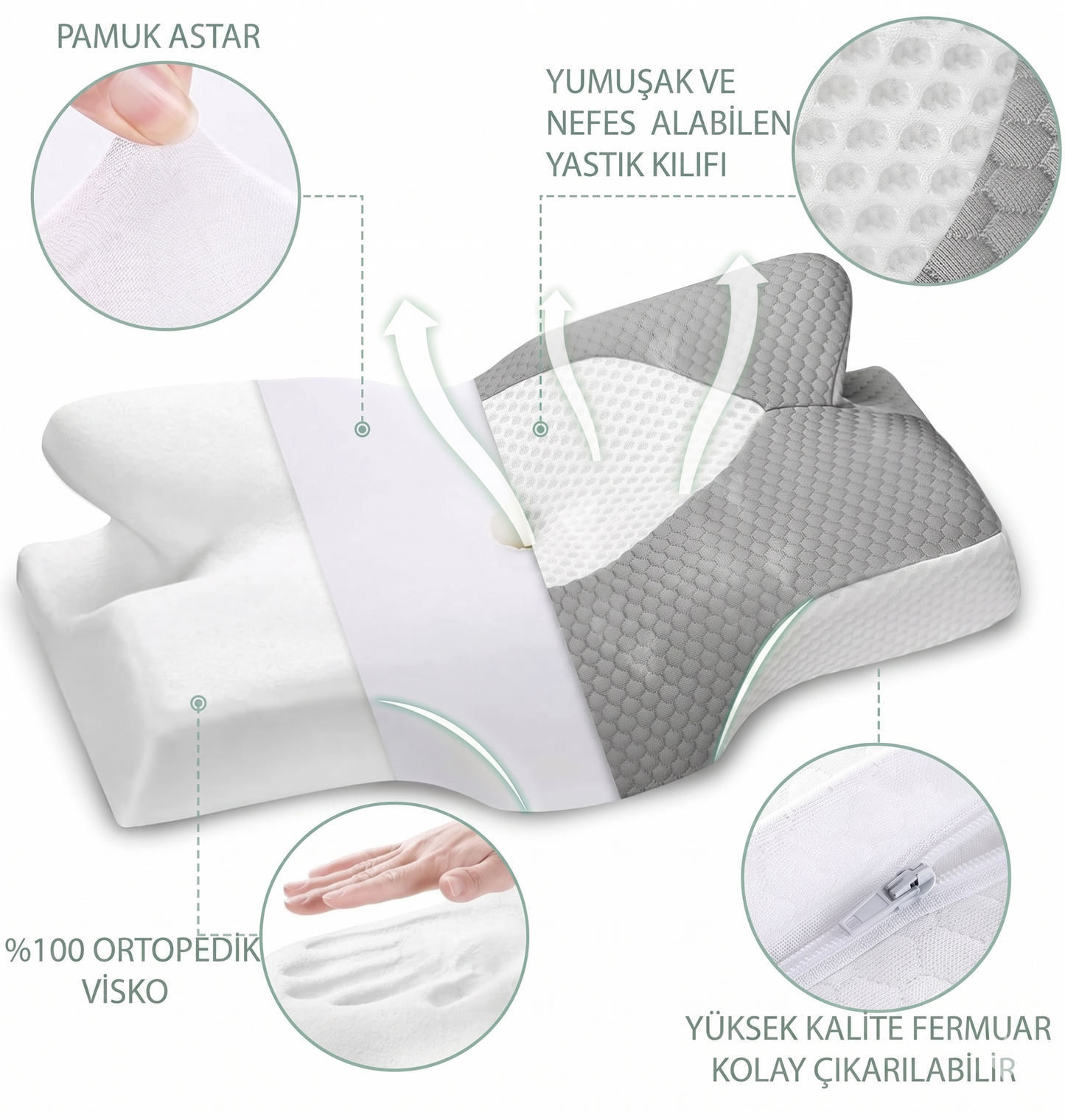 Elimest Premium Visko Yastık